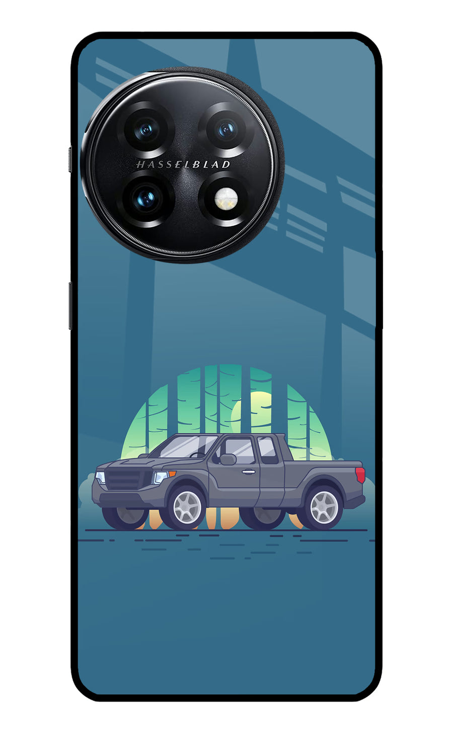 Retro Garage Vibe OnePlus 11 5G Back Cover, Metal case