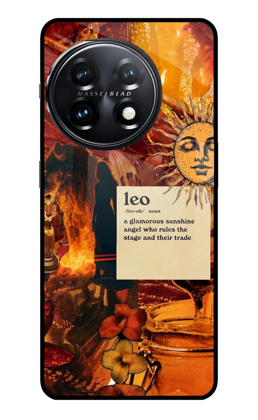 Leo Zodiac OnePlus 11 5G Back Cover, Metal case