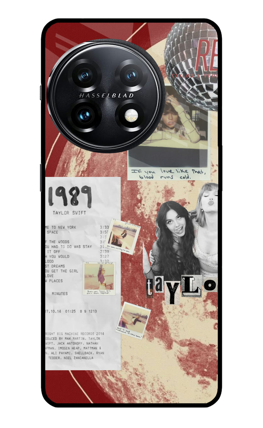 Taylor Swift OnePlus 11 5G Back Cover, Metal case
