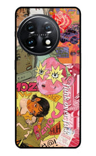 Funkover OnePlus 11 5G Metal Case Back Cover by Casekaro