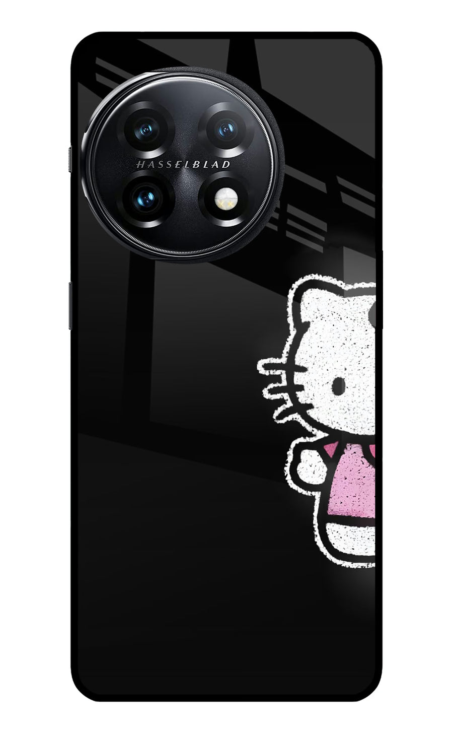 Kitty Charm OnePlus 11 5G Back Cover, Metal case