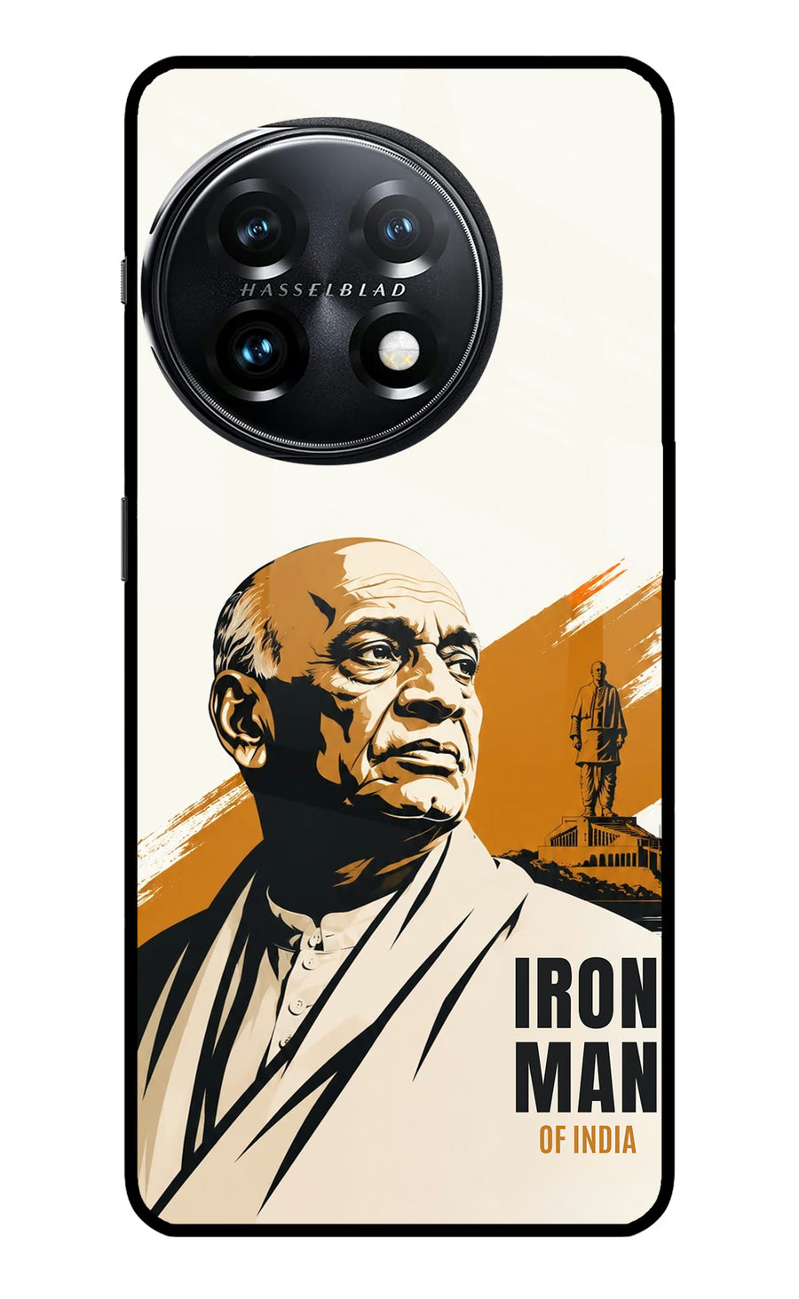 Sardar Patel Iron Will OnePlus 11 5G Back Cover, Metal case