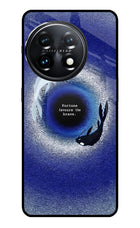 Dark Koi OnePlus 11 5G Metal Case Back Cover by Casekaro