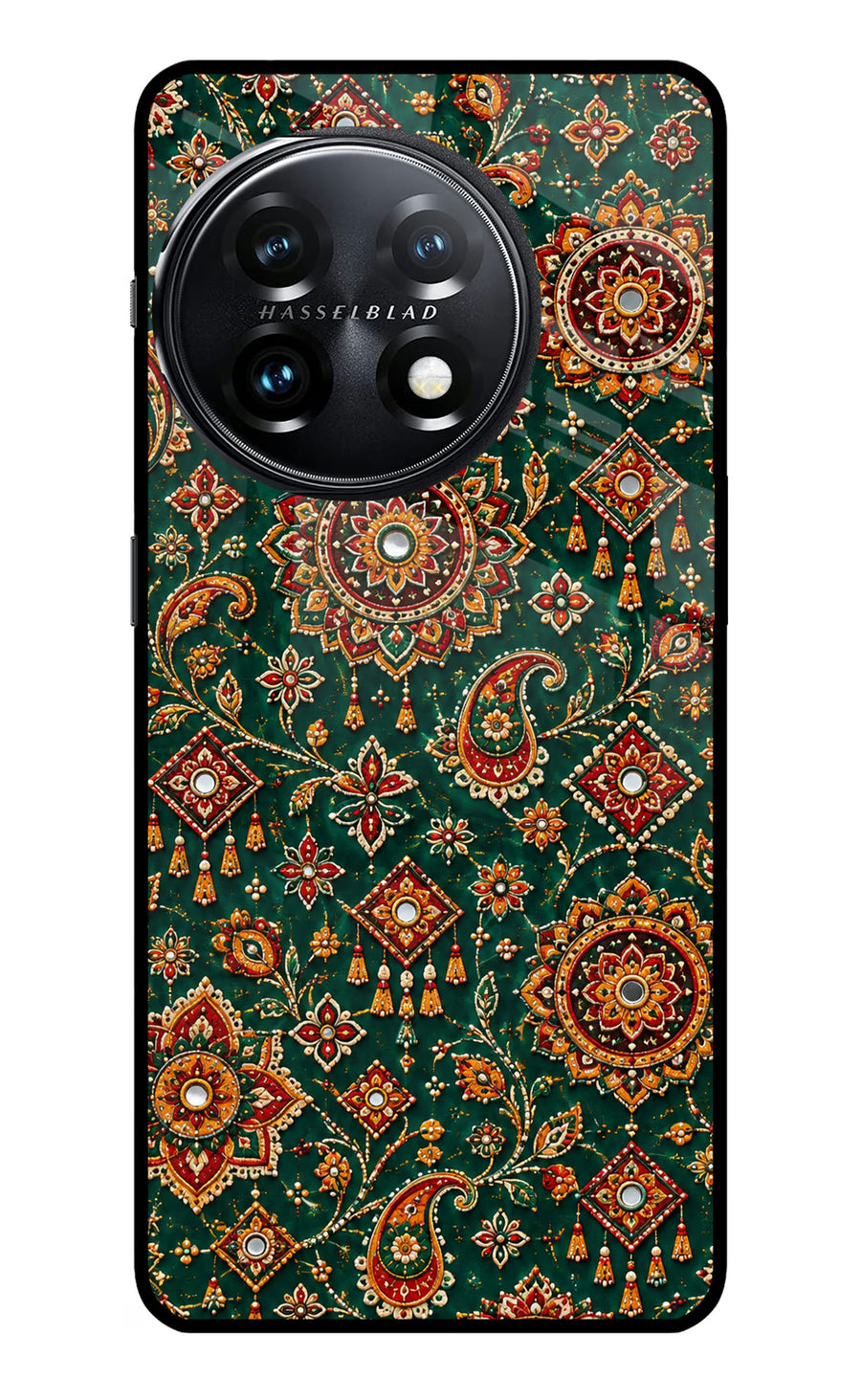 Green Pataka OnePlus 11 5G Back Cover, Metal case