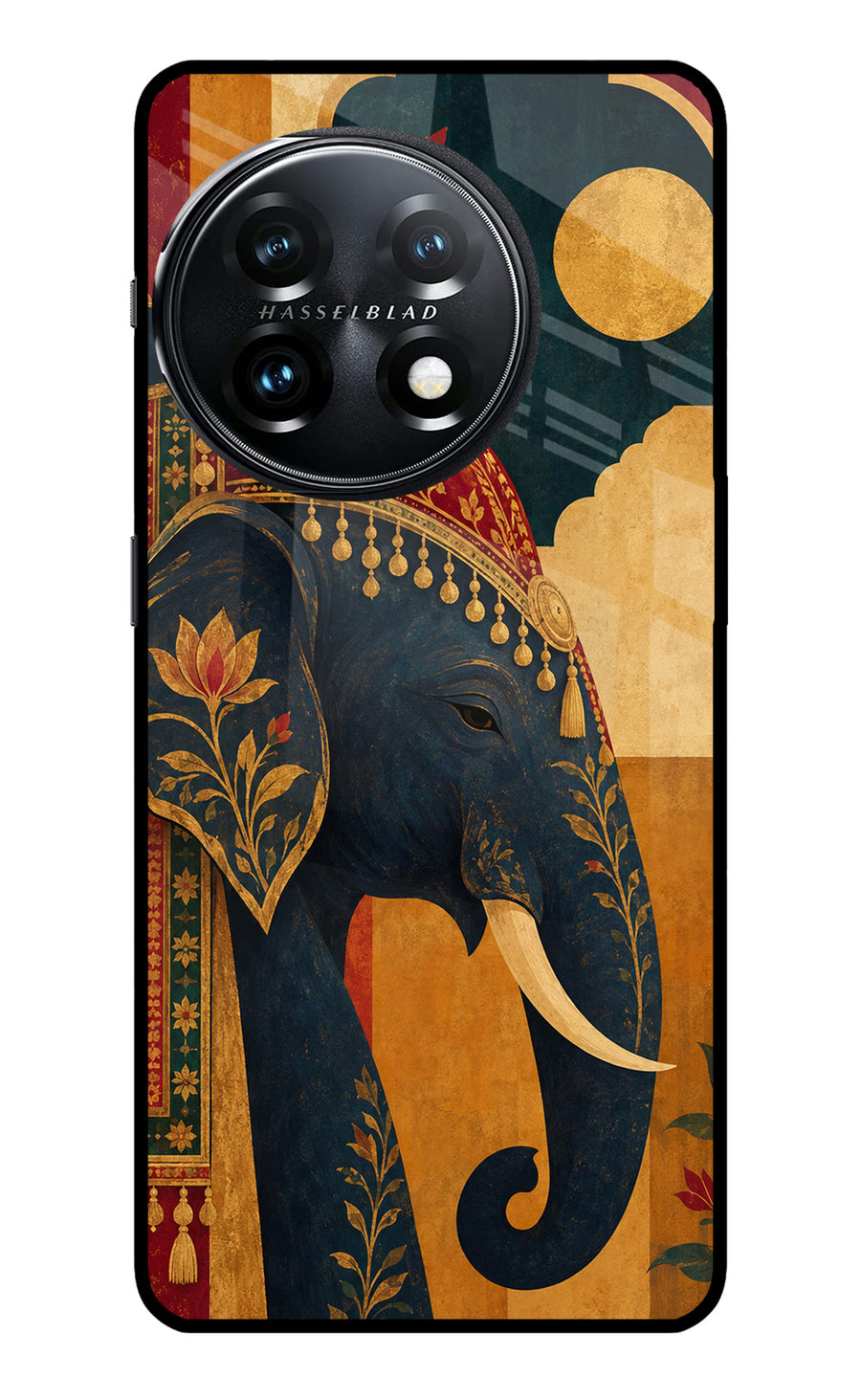 Royal Elephant OnePlus 11 5G Back Cover, Metal case