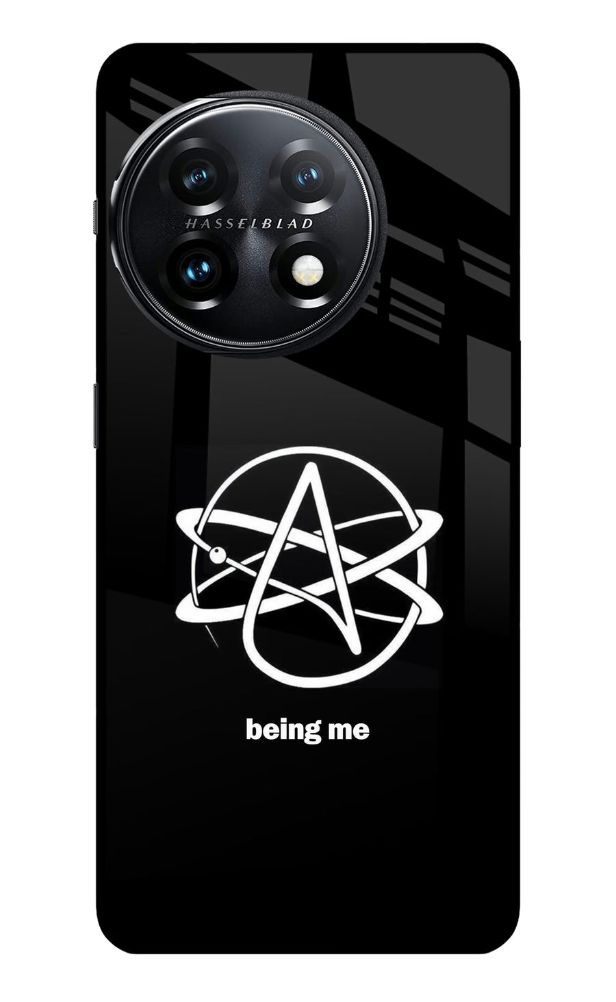 Atheist Symbol OnePlus 11 5G Back Cover, Metal case