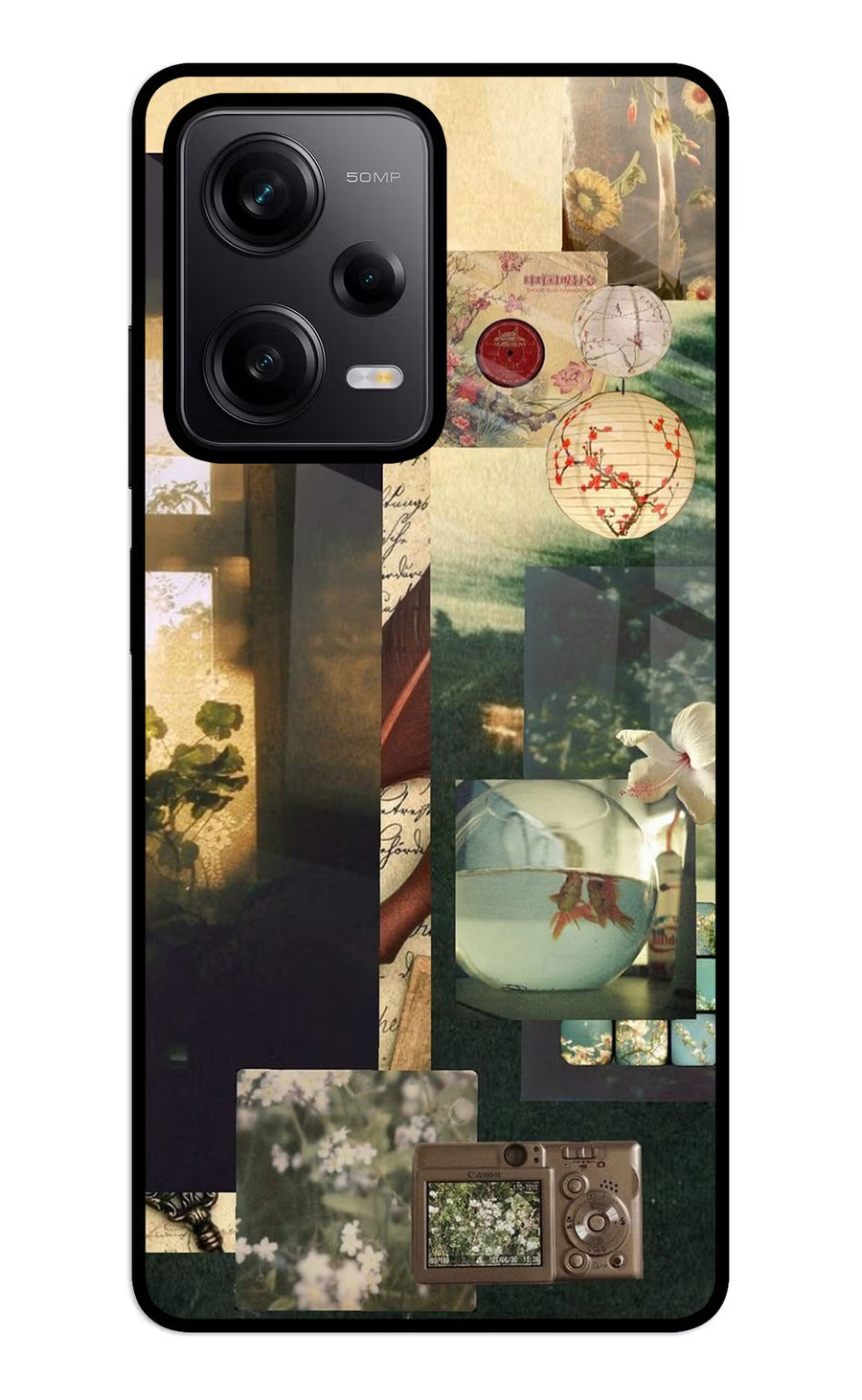 Summer Redmi Note 12 5G Back Cover, Metal case
