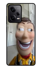 Side Eye Woody Redmi Note 12 5G Metal Case Back Cover by Casekaro