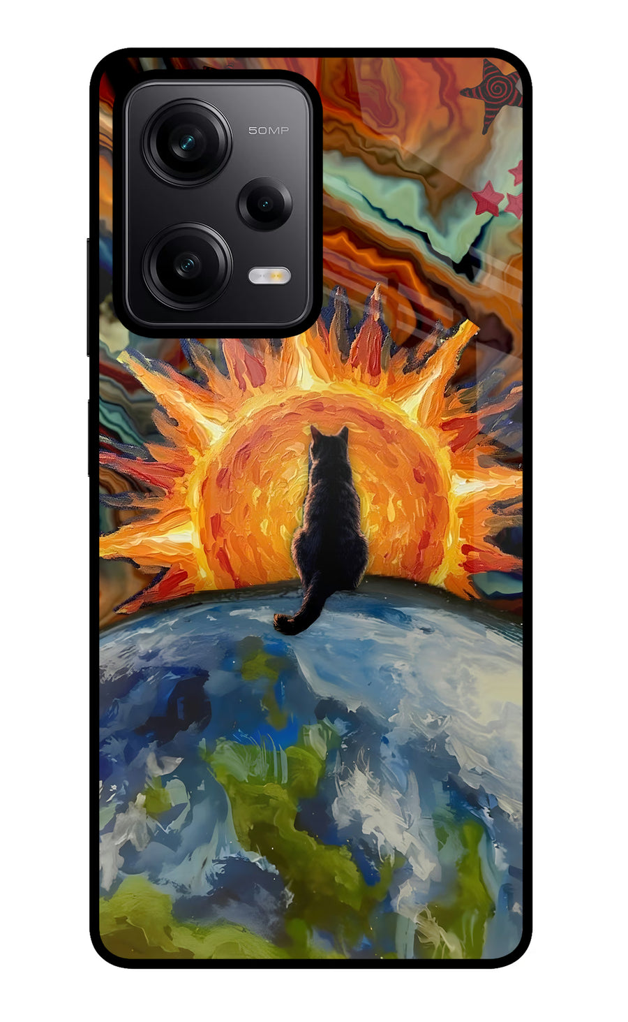Sunrise Beyond Redmi Note 12 Pro 5G Back Cover, Metal case