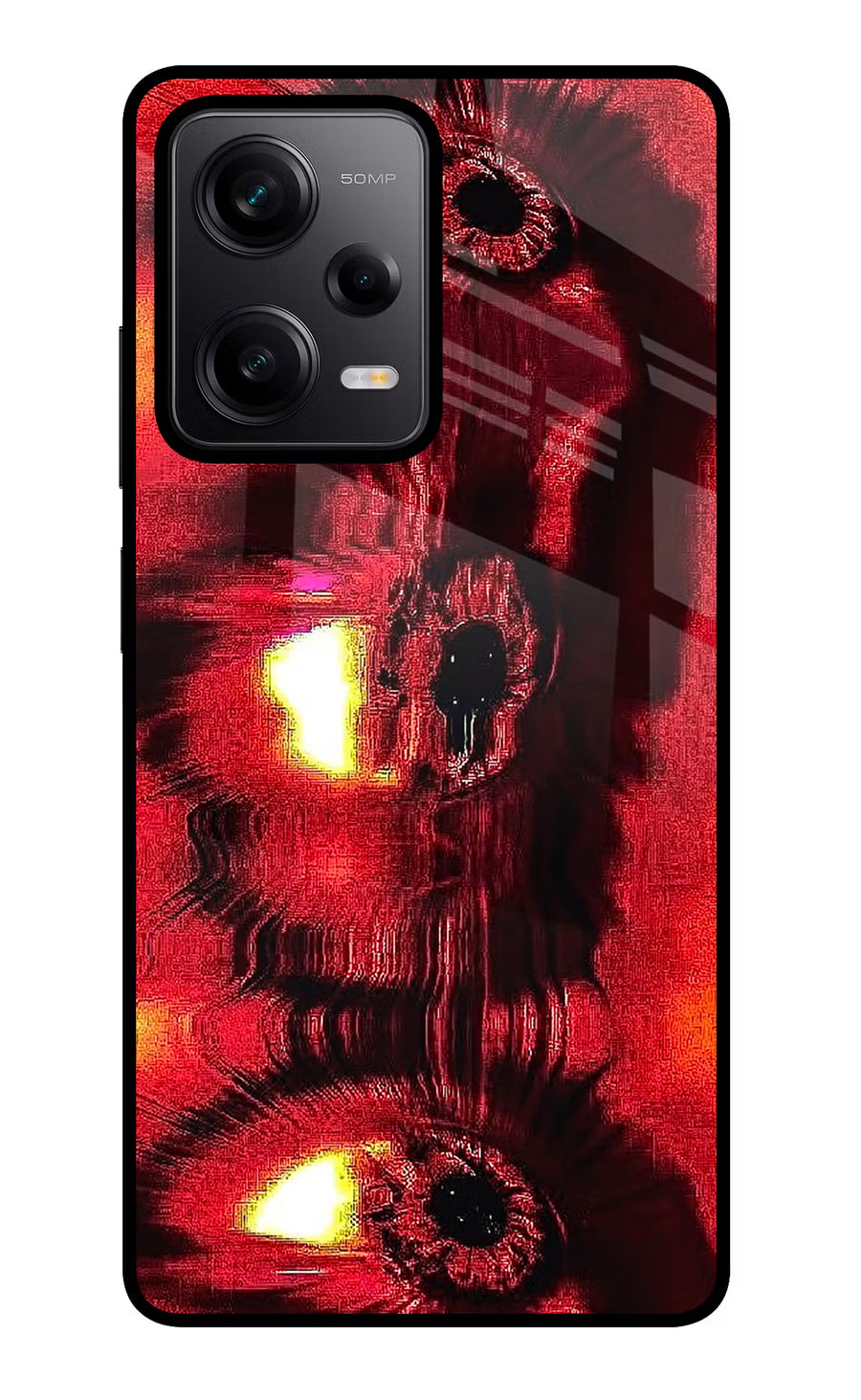 Fire Eye Redmi Note 12 Pro 5G Back Cover, Metal case
