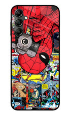 Spider Man Samsung A14 5G Metal Case Back Cover by Casekaro