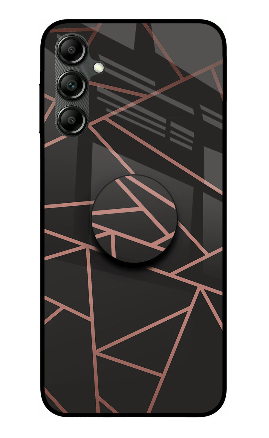 Geometric Pattern Samsung A14 5G Pop Case, Metal case