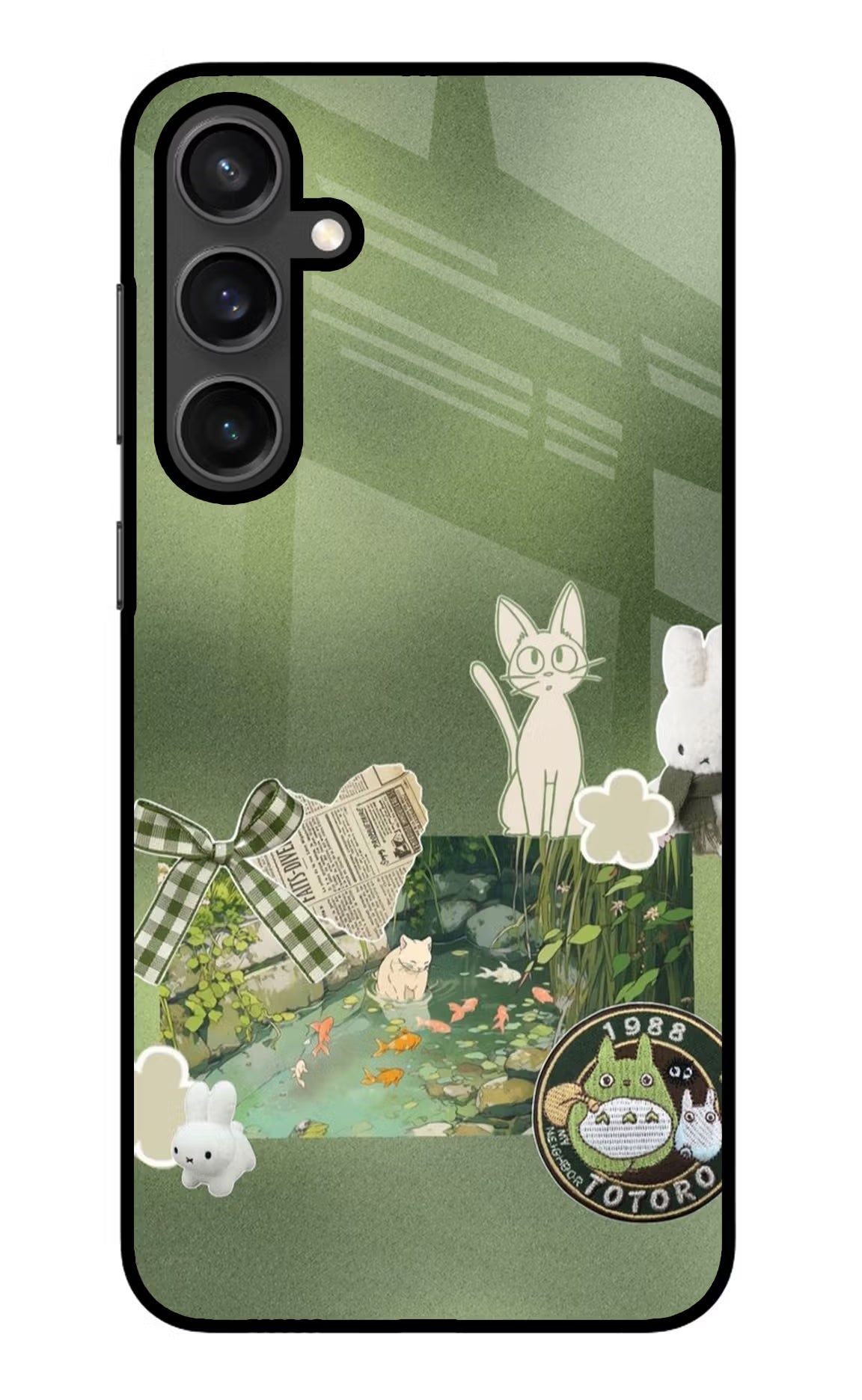 Aesthetic anime Samsung S23 Metal Case Back Cover by Casekaro
