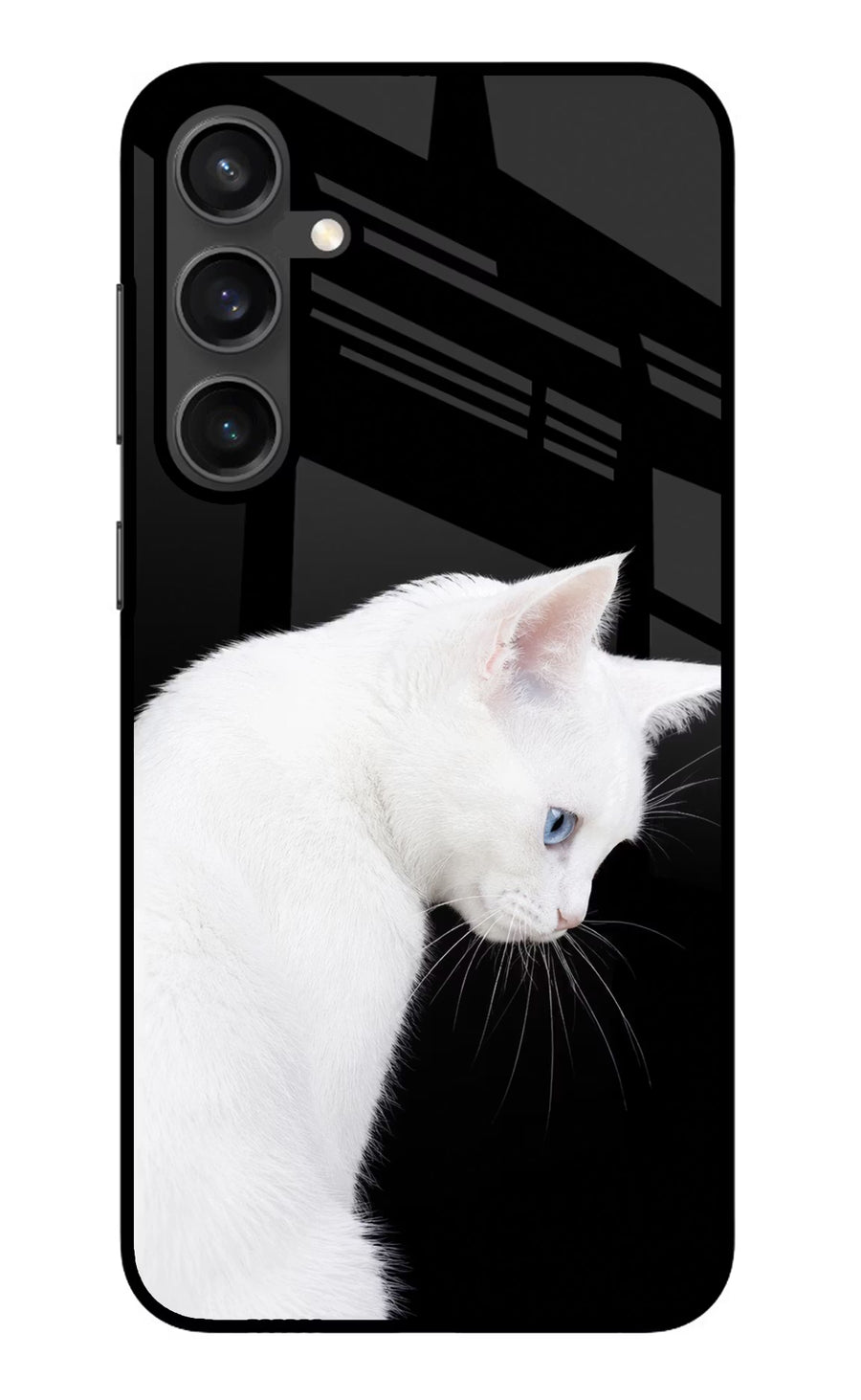 Snow Gaze Samsung S23 Back Cover, Metal case