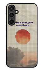 Pixel Sun Samsung S23 Metal Case Back Cover by Casekaro