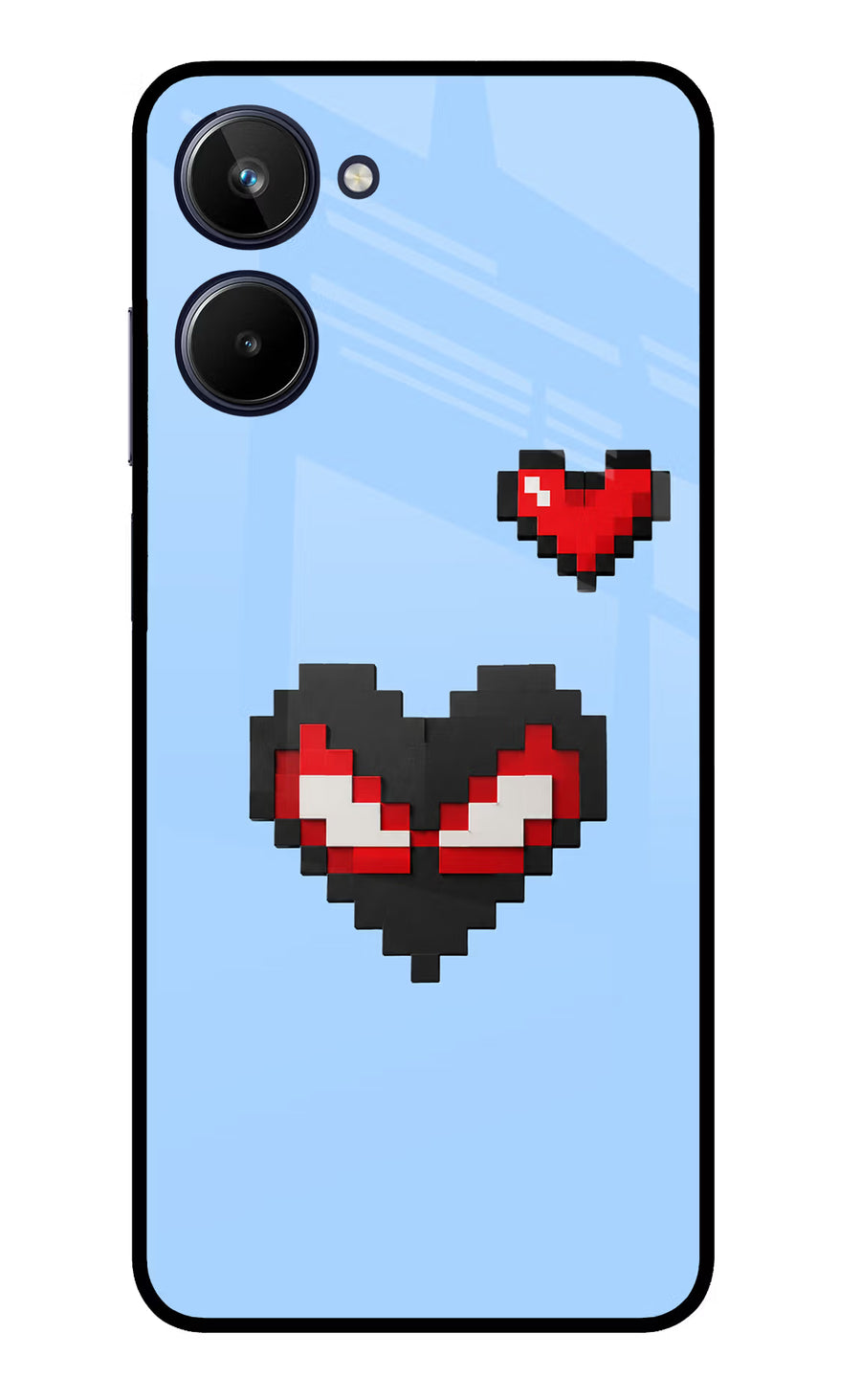 Peter Heart Realme 10 Back Cover, Metal case