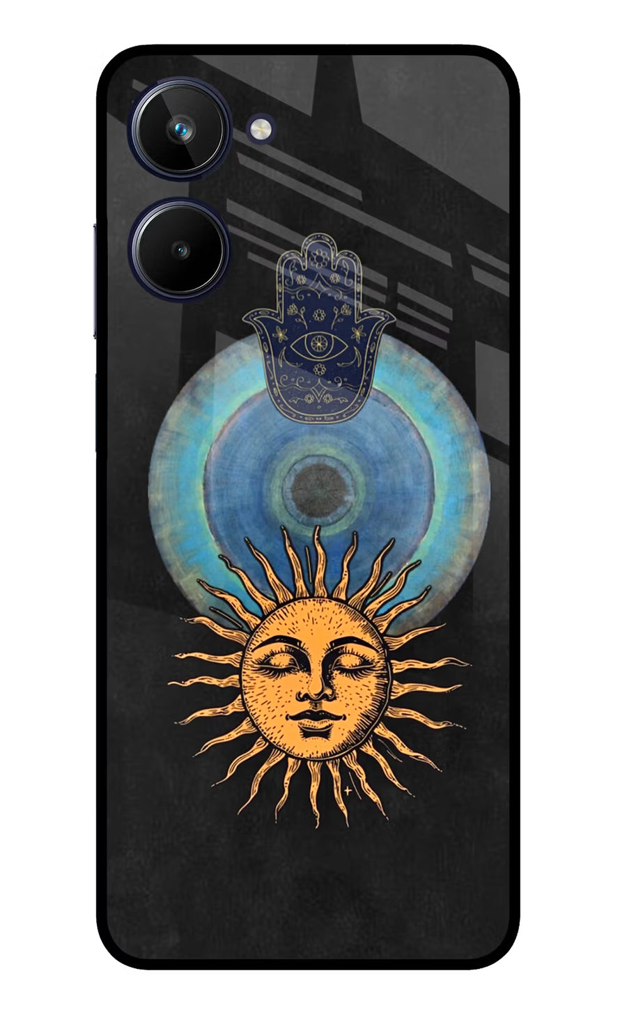 Divine Sun Realme 10 Back Cover, Metal case