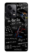 Mathematics Formula Poco X5 5G Metal Case Back Cover by Casekaro