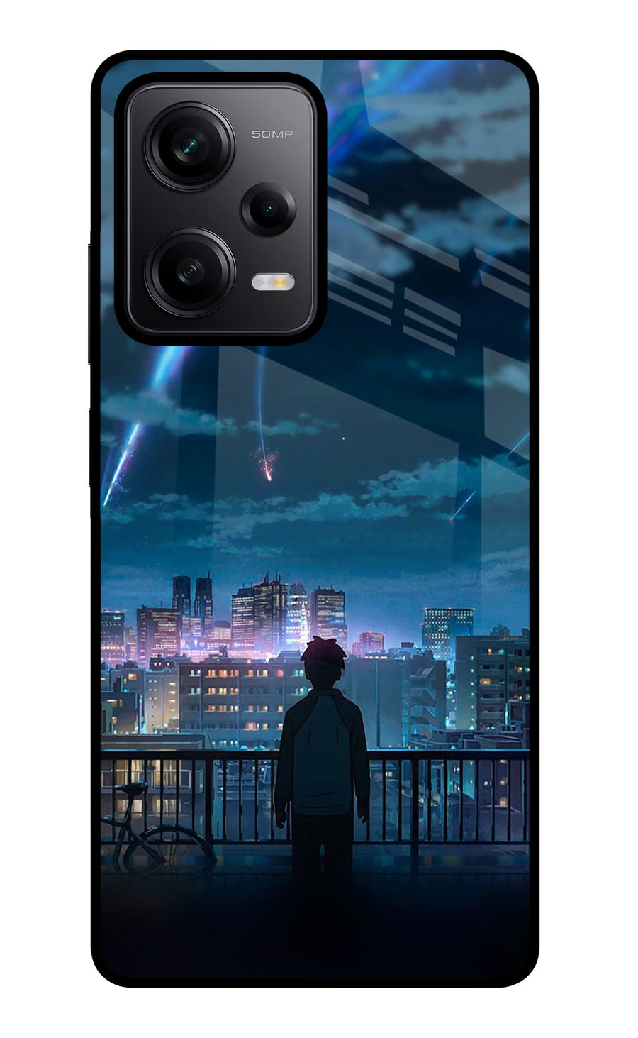 Anime Poco X5 5G Back Cover, Metal case