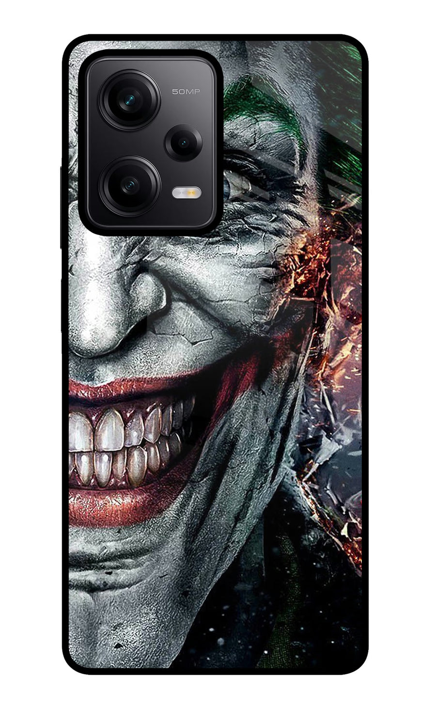 Joker Cam Poco X5 5G Back Cover, Metal case