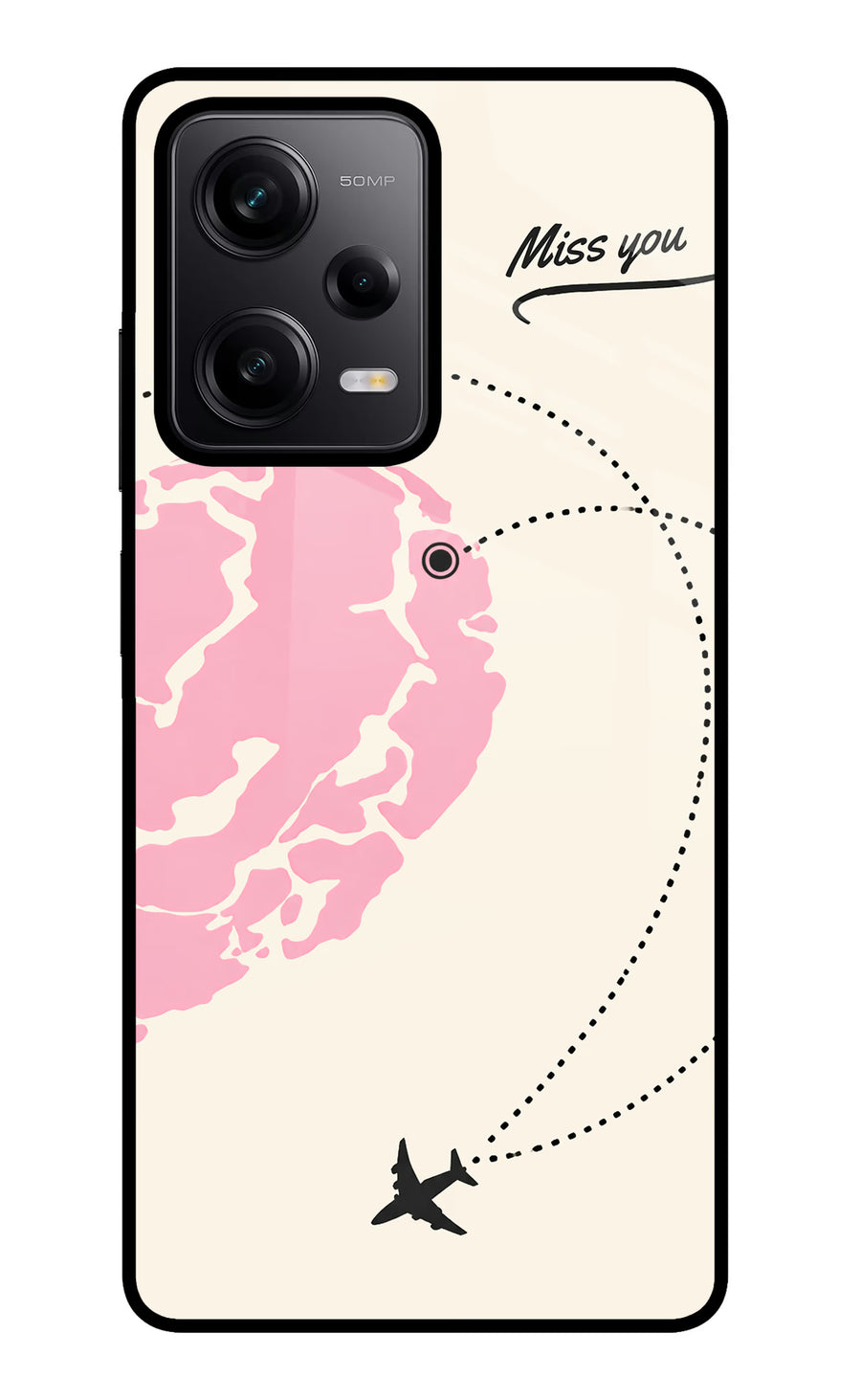 Miss Orbit Poco X5 5G Back Cover, Metal case