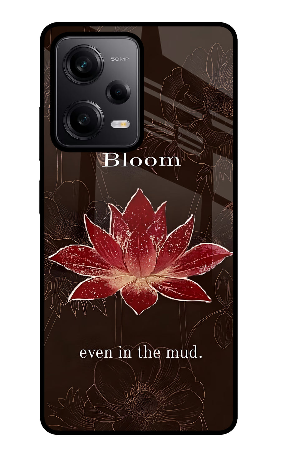 Bloom Poco X5 5G Back Cover, Metal case
