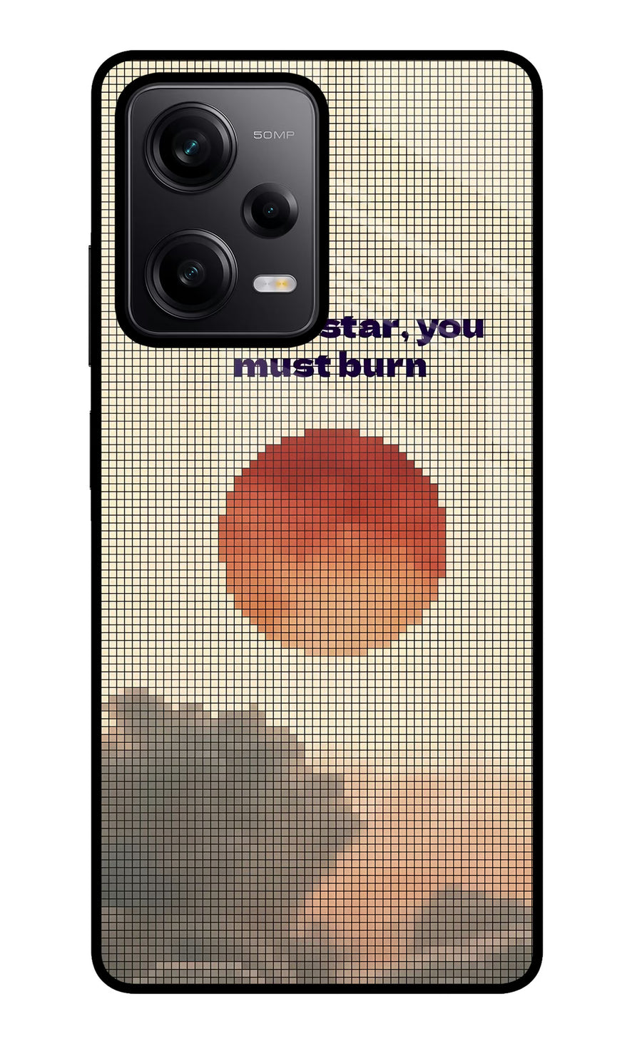 Pixel Sun Poco X5 5G Back Cover, Metal case