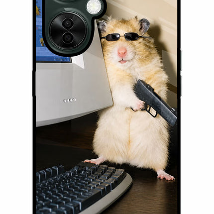 Hacker Hamster OnePlus Nord CE 3 Lite 5G Metal Case Back Cover by Casekaro