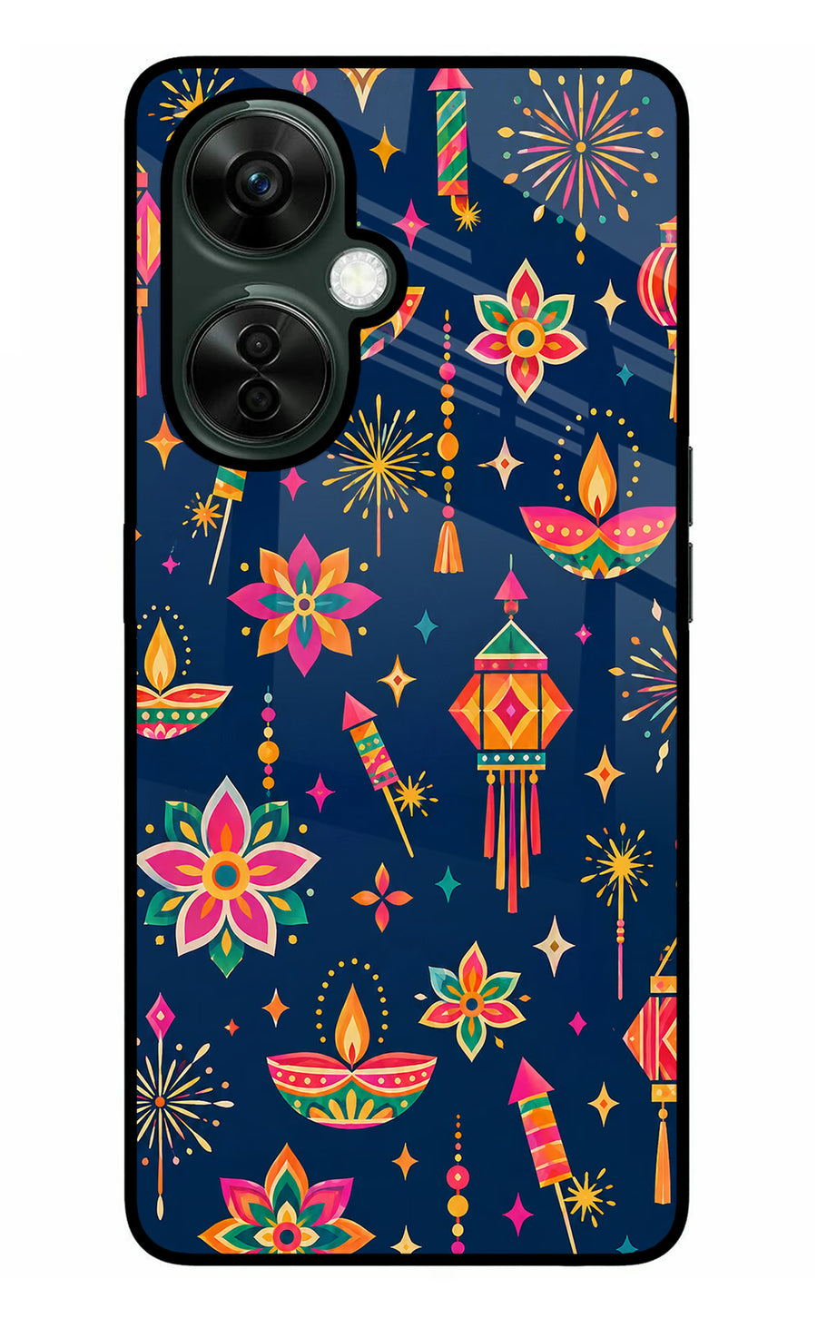 Festive Pop OnePlus Nord CE 3 Lite 5G Back Cover, Metal case