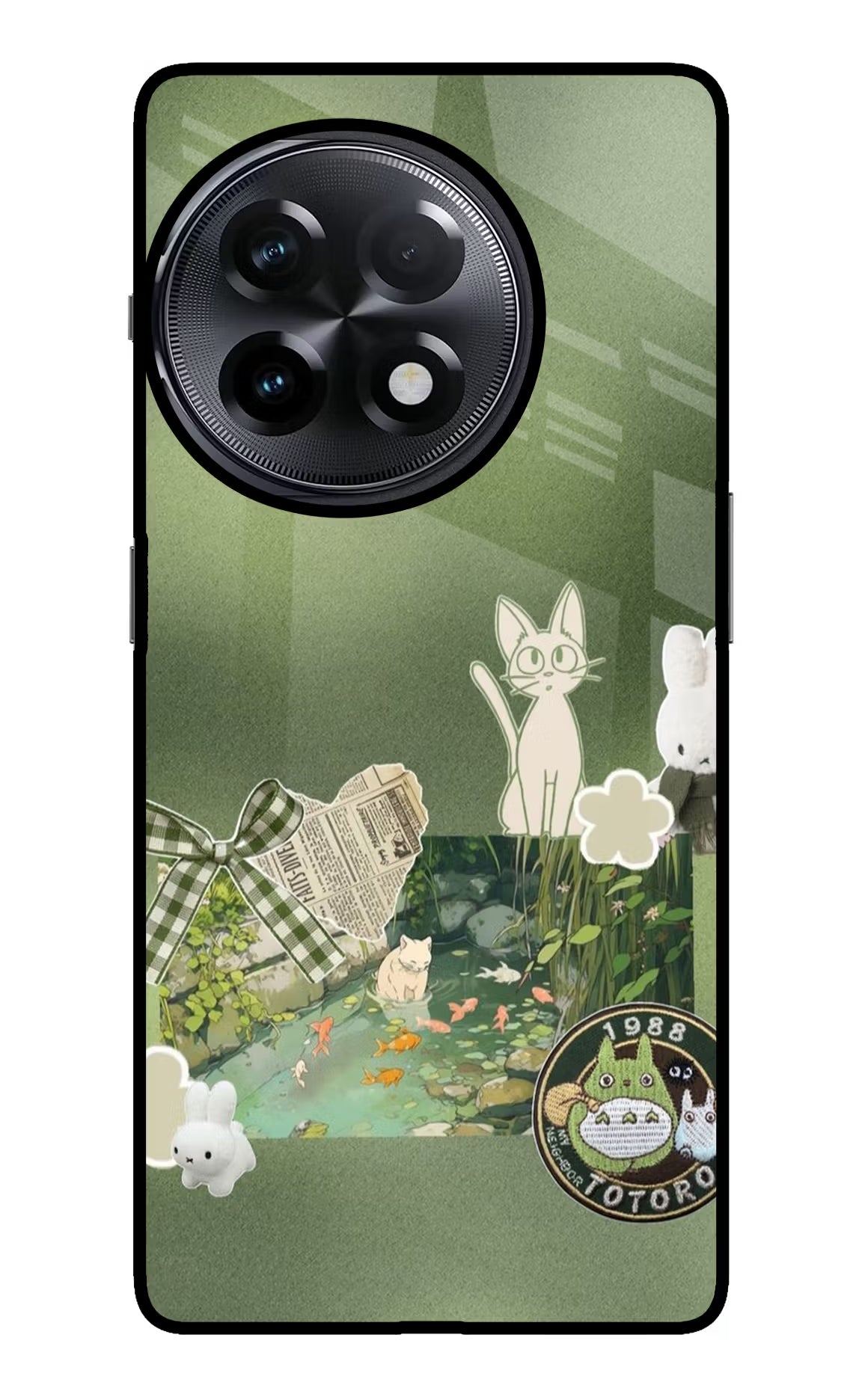 Aesthetic anime OnePlus 11R Metal Case Back Cover by Casekaro
