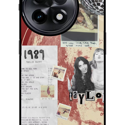 Taylor Swift OnePlus 11R Metal Case Back Cover by Casekaro