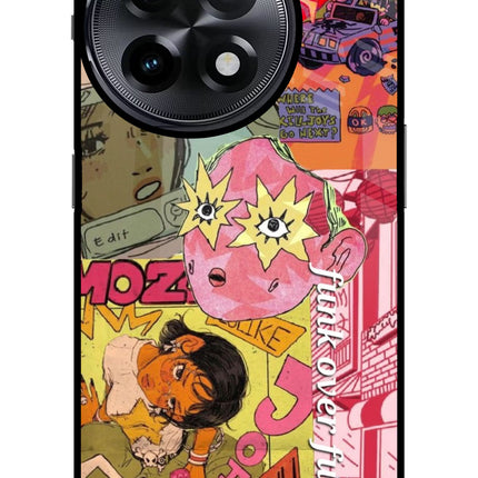 Funkover OnePlus 11R Metal Case Back Cover by Casekaro