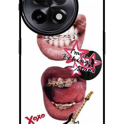 Rockstar OnePlus 11R Metal Case Back Cover by Casekaro