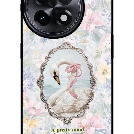 Pretty Mind Pretty Soul OnePlus 11R Metal Case Back Cover by Casekaro