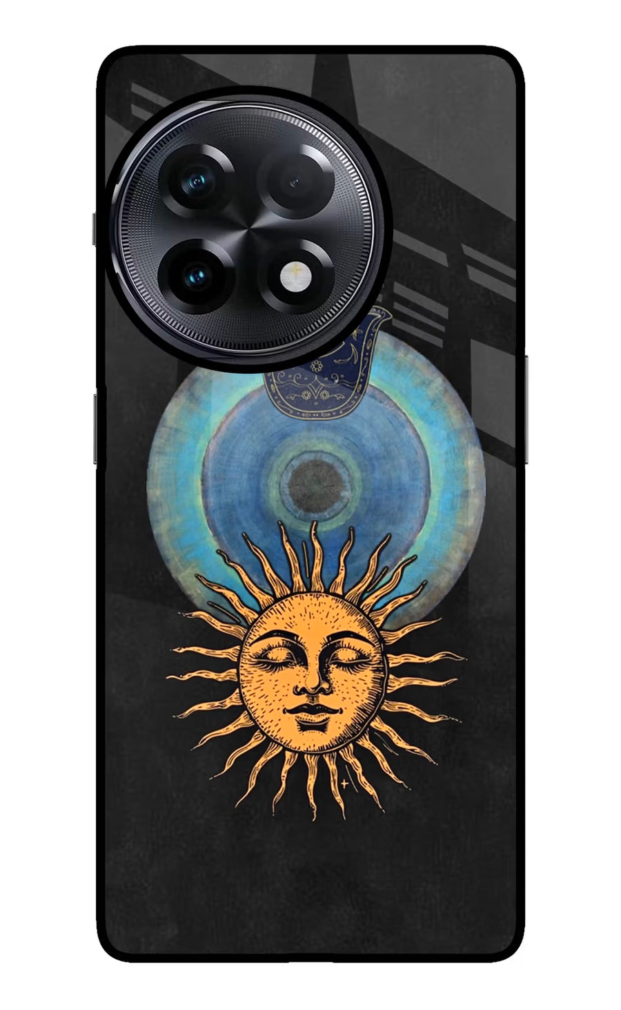 Divine Sun OnePlus 11R Back Cover, Metal case