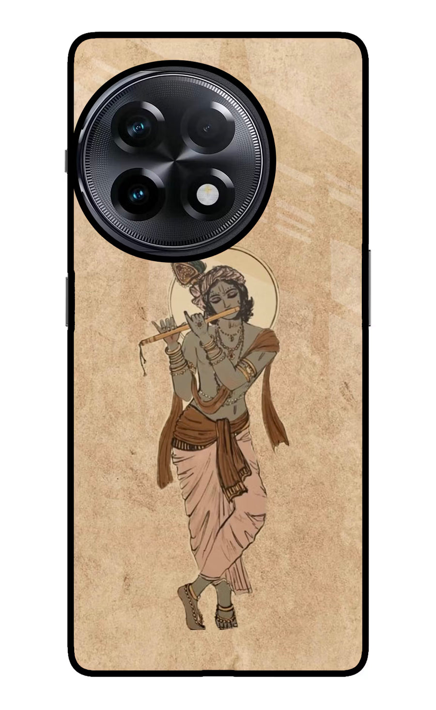 Krishna OnePlus 11R Back Cover, Metal case