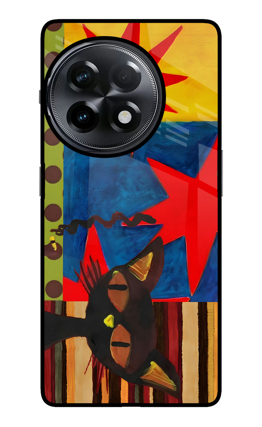 Pop Cat OnePlus 11R Back Cover, Metal case