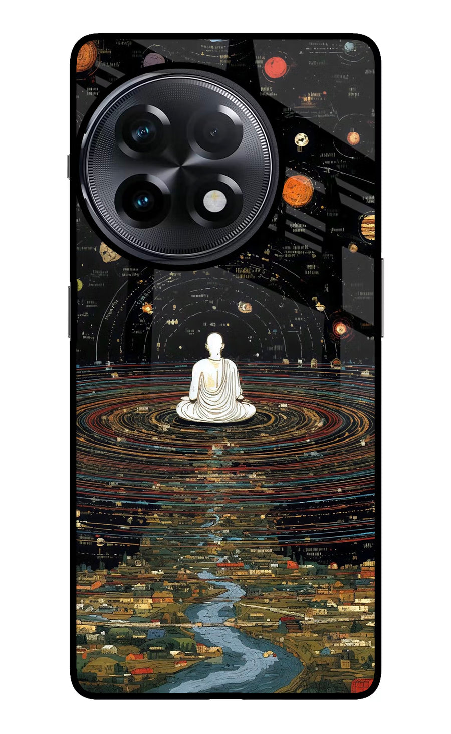 Space Monk OnePlus 11R Back Cover, Metal case