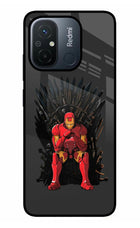 Ironman Throne Redmi 12C Metal Case Back Cover by Casekaro