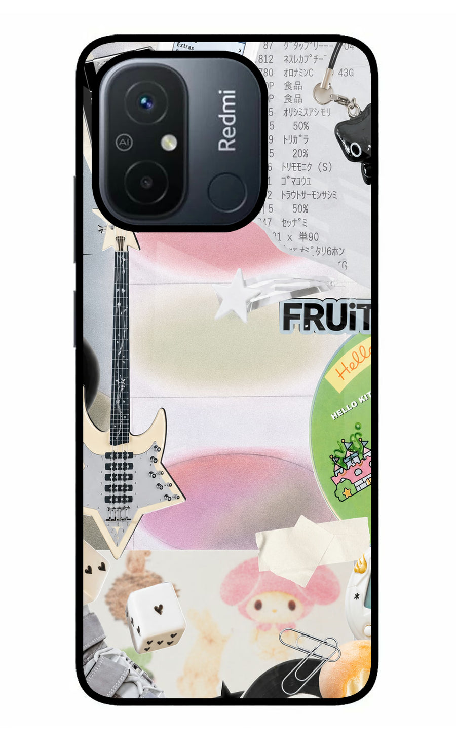 Softcore case Redmi 12C Back Cover, Metal case