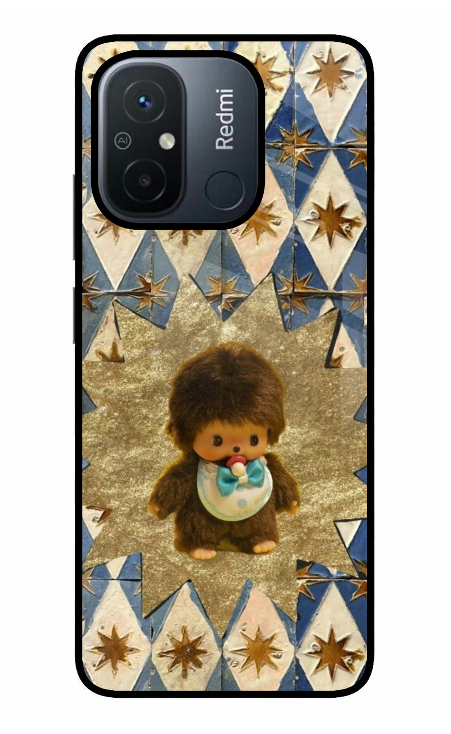 Woodooo Redmi 12C Back Cover, Metal case