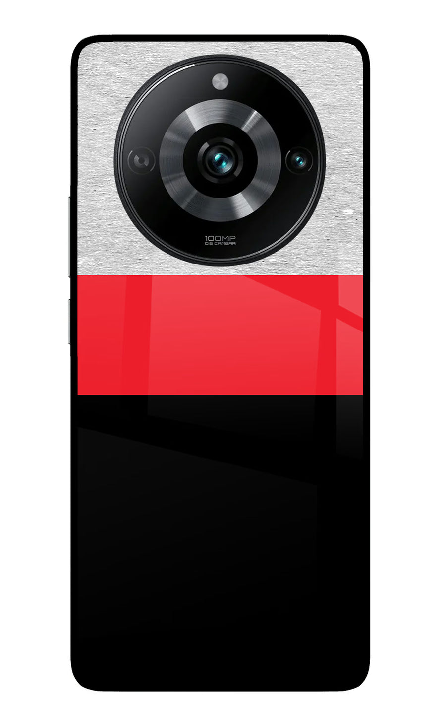 Tri Color Pattern Realme 11 Pro/Pro+ 5G Back Cover, Metal case