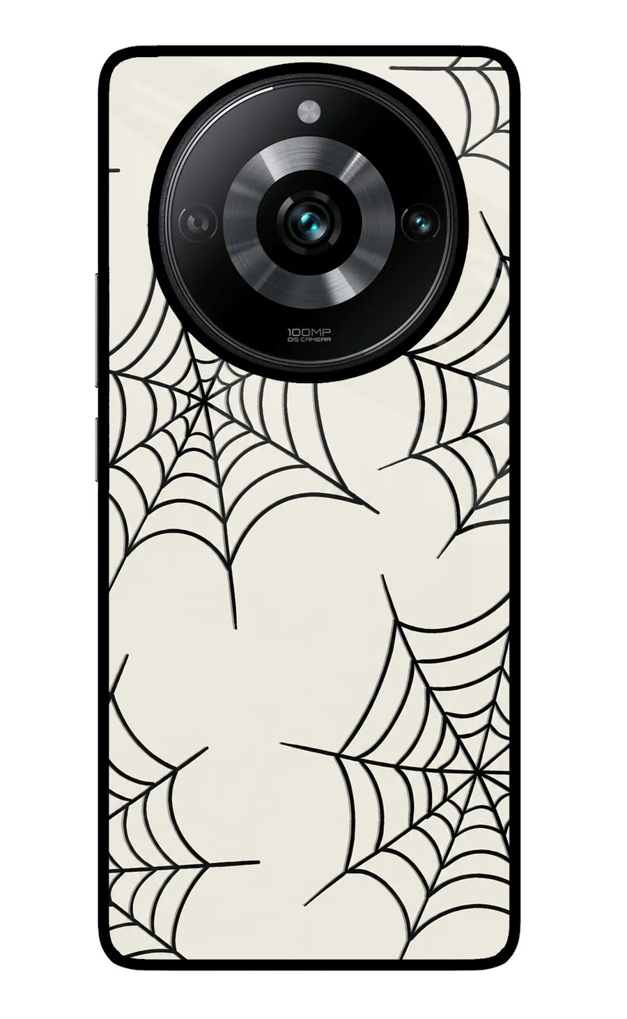 Spider Web Realme Narzo 60 Pro Back Cover, Metal case