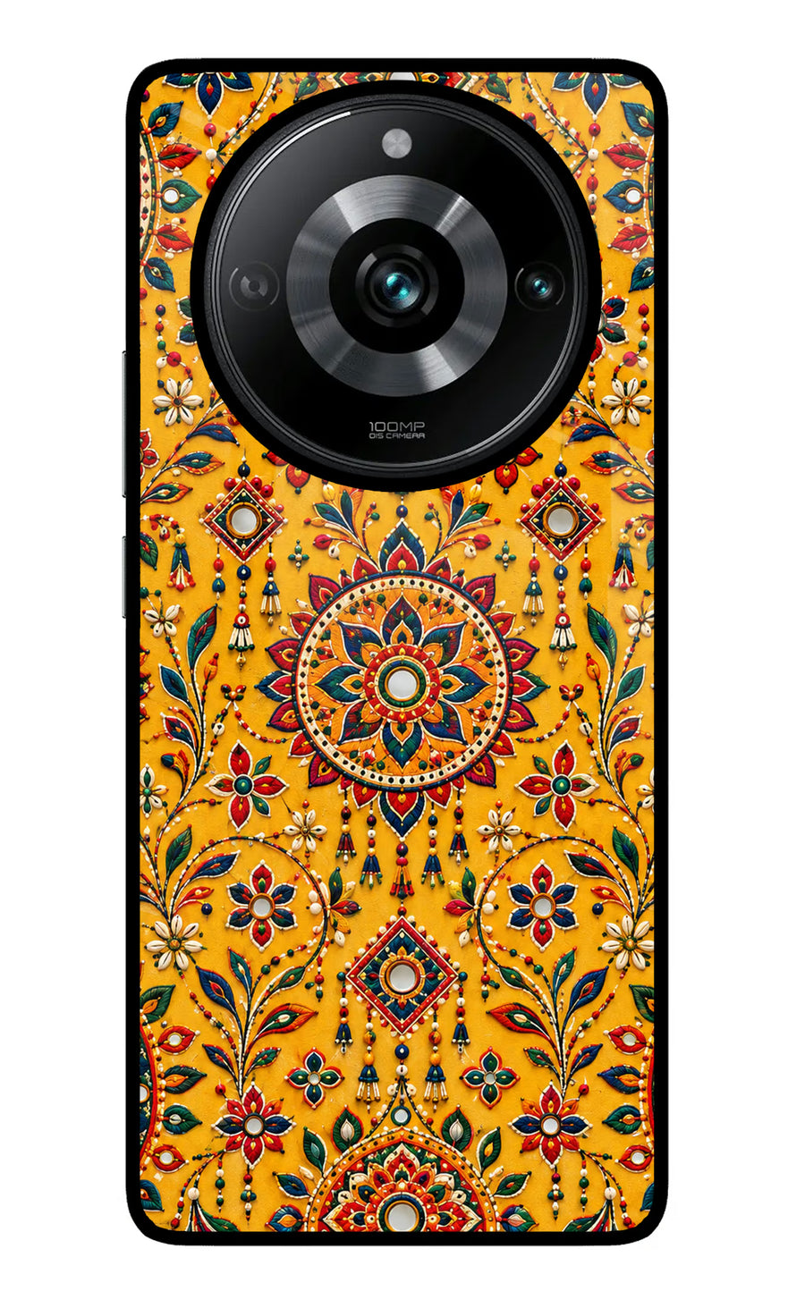 Sunlit Aura Realme Narzo 60 Pro Back Cover, Metal case