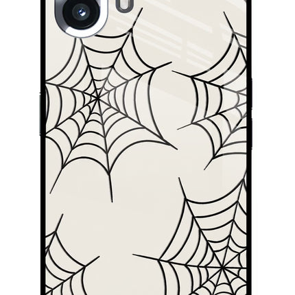 Spider Web Nothing Phone 2 Metal Case Back Cover by Casekaro