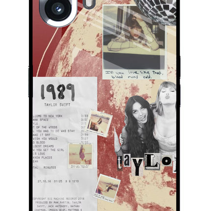 Taylor Swift Nothing Phone 2 Metal Case Back Cover by Casekaro