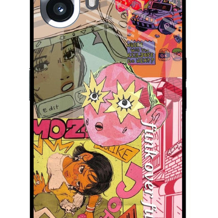 Funkover Nothing Phone 2 Metal Case Back Cover by Casekaro