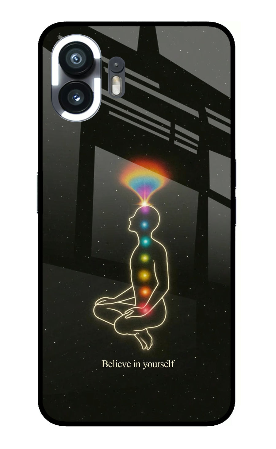 Believe in yourself Nothing Phone 2 Back Cover, Metal case