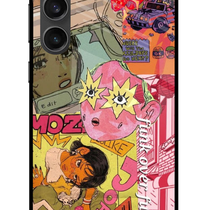 Funkover Samsung S23 FE 5G Metal Case Back Cover by Casekaro