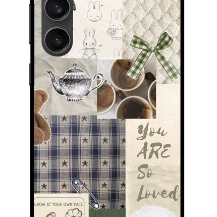 Cookie Samsung S23 FE 5G Metal Case Back Cover by Casekaro